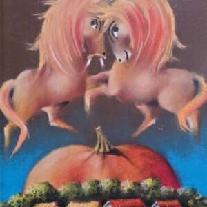 Umetnička slika Ljubav je sve II slikar Janoš Mesaroš – kombinovana tehnika na kaširanom platnu – luksuzno uramljena – format slike bez rama 35×25 cm, sa ramom 51×41 cm – sertifikat – cena umetničke slike 31.860 dinara – izgled slike bez rama