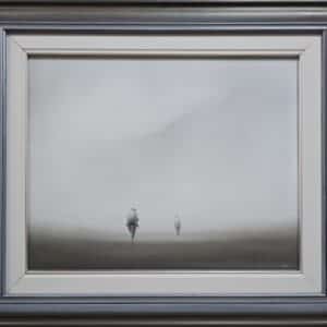 Umetnička slika Biciklisti 1 slikar Zdravko Mandić- tehnika ulje na platnu - veličina slike bez rama 40x50 cm - sa ramom 59x69 cm - cena umetničke slike 118000 dinara - izgled slike sa ramom