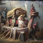 Umetnicka slika - Naziv slike Glasnici ponovnog preobrazaja-Slikar Goran Mitrovic-tehnika ulje na platnu-Format slike bez rama 37x30 cm-sa ramom 57x50cm-luksuzno uramljena -sertifikat-Cena slike 70800 dinara - izgled slike bez rama Umetnicka slika - Naziv slike Glasnici ponovnog preobrazaja-Slikar Goran Mitrovic-tehnika ulje na platnu-Format slike bez rama 37x30 cm-sa ramom 57x50cm-luksuzno uramljena -sertifikat-Cena slike 70800 dinara - izgled slike bez rama