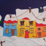Umenicka slika Naziv slike Snesko-tenika ulje-na-platnu-Format sika bez rama 50×04-cm-slikara Tijana-L.-sertifikatena sike -10620 dnara - izgled slike bez rama