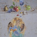 Umetnicka slika - Naziv slike Andjeo iz Sopocana-Slikar Milan Miletic-Format slike sa ramom 67x57 cm-bez rama 50×40 cm.-tehnika ulje na-platnu lux ram-sertifikat-2022- Cena slike 159300 dinara - izgled slike bez rama Umetnicka slika - Naziv slike Andjeo iz Sopocana-Slikar Milan Miletic-Format slike sa ramom 67x57 cm-bez rama 50×40 cm.-tehnika ulje na-platnu lux ram-sertifikat-2022- Cena slike 159300 dinara - izgled slike bez rama