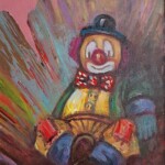 Umetnicka slika - Naziv slike Klovn-3-tehnika ulje na platnu-Slikar Ivan Vanja Milanovic-Format slike sa ramom 44×54 cm-bez rama 30×40 cm-sertifikat-Cena slike 11800 dinara - izgled slike bez rama Umetnicka slika - Naziv slike Klovn-3-tehnika ulje na platnu-Slikar Ivan Vanja Milanovic-Format slike sa ramom 44×54 cm-bez rama 30×40 cm-sertifikat-Cena slike 11800 dinara - izgled slike bez rama