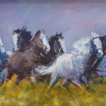 Umetnicka slika - Naziv slike Konji 5-Slikar Dragan Tasic-tehnika akril na lesonitu-Format slike sa ramom 40x30-cm-bez rama 30x20-cm-sertifikat-Cena slike 6490 dinara - izgled slike bez rama Umetnicka slika - Naziv slike Konji 5-Slikar Dragan Tasic-tehnika akril na lesonitu-Format slike sa ramom 40x30-cm-bez rama 30x20-cm-sertifikat-Cena slike 6490 dinara - izgled slike bez rama