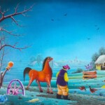 Umetnicka slika - Naziv slike Kovacica-Slikar Pavel Cicka-Naiva-Kovacica-tehnika ulje na platnu-uramljena-Format slike sa ramom 78×108 cm-bez ramom 70×100 cm-sertifikat-177000 dinara - izgled slike bez rama Umetnicka slika - Naziv slike Kovacica-Slikar Pavel Cicka-Naiva-Kovacica-tehnika ulje na platnu-uramljena-Format slike sa ramom 78×108 cm-bez ramom 70×100 cm-sertifikat-177000 dinara - izgled slike bez rama