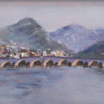 Umetnicka slika - Naziv slike Most-1-Slikar Dragan Tasic-tehnika akril-na lesonitu-Format slike sa 40x30-cm-bez rama 30x20 cm-sertifikat-Cena slike 6490 dinara - izgled slike bez rama Umetnicka slika - Naziv slike Most-1-Slikar Dragan Tasic-tehnika akril-na lesonitu-Format slike sa 40x30-cm-bez rama 30x20 cm-sertifikat-Cena slike 6490 dinara - izgled slike bez rama