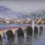 Umetnicka slika - Naziv slike Most-3-Slikar Dragan Tasic-tehnika akril na lesonitu-Format slike sa ramom 40x30 cm-bez rama 30x20 cm-sertifikat-Cena slike 6490 dinara - izgled slike bez rama Umetnicka slika - Naziv slike Most-3-Slikar Dragan Tasic-tehnika akril na lesonitu-Format slike sa ramom 40x30 cm-bez rama 30x20 cm-sertifikat-Cena slike 6490 dinara - izgled slike bez rama