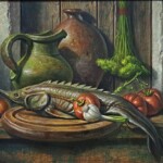 Umetnička slika - Naziv slike Kečiga - Slikar profesor i dekan FLU Educons Dragan Martinovic, Format slike bez rama 30×40 cm, sa ramom 48×58 cm, tehnika ulje na dasci, sertifikat, Cena slike 118000 dinara- izgled slike bez rama Umetnička slika - Naziv slike Kečiga - Slikar profesor i dekan FLU Educons Dragan Martinovic, Format slike bez rama 30×40 cm, sa ramom 48×58 cm, tehnika ulje na dasci, sertifikat, Cena slike 118000 dinara- izgled slike bez rama