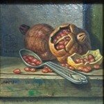 Umetnička slika - Naziv slike Narovi 1, Slikar profesor i dekan FLU Educons Dragan Martinovic, Format slike bez rama 19×19 cm, sa rama 28×28 cm, tehnika ulje na dasci, sertifikat, Cena slike 35400 dinara - izgled slike bez rama Umetnička slika - Naziv slike Narovi 1, Slikar profesor i dekan FLU Educons Dragan Martinovic, Format slike bez rama 19×19 cm, sa rama 28×28 cm, tehnika ulje na dasci, sertifikat, Cena slike 35400 dinara - izgled slike bez rama