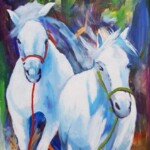 Umetnicka slika - Naziv slike Beli ati-3-Slikarka Marija Djukic-tehnika ulje na platnu-Format slike sa ramom 57×47 cm-bez rama 50×40 cm-sertifikat-Cena slike 17700 dinara - izgled slike bez rama Umetnicka slika - Naziv slike Beli ati-3-Slikarka Marija Djukic-tehnika ulje na platnu-Format slike sa ramom 57×47 cm-bez rama 50×40 cm-sertifikat-Cena slike 17700 dinara - izgled slike bez rama