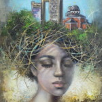 Umetnicka slika - Naziv slike Beogradjanka-5-tehnika ulje na platnu-luksuzno-uramljena-Format slike sa ramom 52×42 cm-bez rama 40×30 cm-sertifikat-Slikarka Ivana Milenkovic- Cena slike 17770 dinara - izgled slike bez rama Umetnicka slika - Naziv slike Beogradjanka-5-tehnika ulje na platnu-luksuzno-uramljena-Format slike sa ramom 52×42 cm-bez rama 40×30 cm-sertifikat-Slikarka Ivana Milenkovic- Cena slike 17770 dinara - izgled slike bez rama