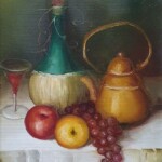 Umetnicka slika - Naziv slike Kompozicija sa vocem-Slikarka Kosovka Marinkovic-tehnika ulje na platnu-sertifikat-Format slike sa ramom 72x62 cm-bez rama 50x40 cm-Cena slike 47200 dinara - izgled slike bez rama Umetnicka slika - Naziv slike Kompozicija sa vocem-Slikarka Kosovka Marinkovic-tehnika ulje na platnu-sertifikat-Format slike sa ramom 72x62 cm-bez rama 50x40 cm-Cena slike 47200 dinara - izgled slike bez rama