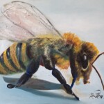 Umetnicka slika - Naziv slike Pcela-tehnika ulje na platnu-Format slike 60×80 cm-akademski slikar Milovan Penkov Penkaso -sertifikat-Cena slike 35400 dinara - izgled slike bez rama Umetnicka slika - Naziv slike Pcela-tehnika ulje na platnu-Format slike 60×80 cm-akademski slikar Milovan Penkov Penkaso -sertifikat-Cena slike 35400 dinara - izgled slike bez rama