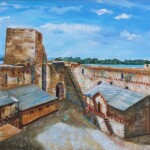 Umetnicka slika - Naziv slike Tvrdjava-2-Slikarka Marija DJukic-tehnika ulje na platnu-Format slike sa ramom 53x63 cm-bez rama 40×50 cm-sertifikat-Cena slike 16520 dinara - izgled slike bez rama Umetnicka slika - Naziv slike Tvrdjava-2-Slikarka Marija DJukic-tehnika ulje na platnu-Format slike sa ramom 53x63 cm-bez rama 40×50 cm-sertifikat-Cena slike 16520 dinara - izgled slike bez rama