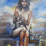 Umetnicka slika - naziv slike Akt-tehnika ulje na platnu-Format slike 98×78 cm-sertifikat-akademski slikar Nebojsa Petrovic Petra-Cena slike 59000 dinara - izgled slike bez rama Umetnicka slika - naziv slike Akt-tehnika ulje na platnu-Format slike 98×78 cm-sertifikat-akademski slikar Nebojsa Petrovic Petra-Cena slike 59000 dinara - izgled slike bez rama