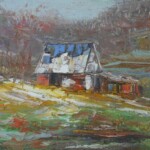 Umetnicka slika - naziv slike Brvnara-Slikar Ivan Milovanovic Vanja-tehnika ulje na platnu-Format slike sa ramom 68x88 cm-bez rama 50x70 cm-sertifikat-Cena slike 22420 dinara - izgled slike bez rama Umetnicka slika - naziv slike Brvnara-Slikar Ivan Milovanovic Vanja-tehnika ulje na platnu-Format slike sa ramom 68x88 cm-bez rama 50x70 cm-sertifikat-Cena slike 22420 dinara - izgled slike bez rama