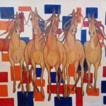 Umetnicka slika - naziv slike Konji-Slikar Dusko Trifunovic-Format slike bez rama 80x100 cm-tehnika ulje na platnu-sertifikat-Cena slike 59000 dinara - izgled slike bez rama Umetnicka slika - naziv slike Konji-Slikar Dusko Trifunovic-Format slike bez rama 80x100 cm-tehnika ulje na platnu-sertifikat-Cena slike 59000 dinara - izgled slike bez rama