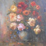 Umetnicka slika - naziv slike Ruze-mrtva priroda-Slikar Putic Petar-tehnika ulje na platnu-Forat slike sa ramom 69x59 cm-bez rama 60x50 cm-sertifikat- Cena slike 41300 dinara - izgled slike bez rama Umetnicka slika - naziv slike Ruze-mrtva priroda-Slikar Putic Petar-tehnika ulje na platnu-Forat slike sa ramom 69x59 cm-bez rama 60x50 cm-sertifikat- Cena slike 41300 dinara - izgled slike bez rama