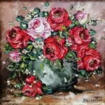 Umetnička slika Cveće 13 slikarka Bosa Milaković - tehnika ulje na platnu - format slike sa ramom 34 x 34 cm - bez rama 20 x 20 cm - Cena slike 10620 dinara - izgled slike bez rama Umetnička slika Cveće 13 slikarka Bosa Milaković - tehnika ulje na platnu - format slike sa ramom 34 x 34 cm - bez rama 20 x 20 cm - Cena slike 10620 dinara - izgled slike bez rama