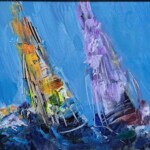 Umetnička slika Jedrenjaci - slikar Dragan Kunić - tehnika ulje na platnu - format slike sa ramom 54 x 64 cm - bez rama 40 x 50 cm - Cena slike 25960 dinara - izgled slike bez rama Umetnička slika Jedrenjaci - slikar Dragan Kunić - tehnika ulje na platnu - format slike sa ramom 54 x 64 cm - bez rama 40 x 50 cm - Cena slike 25960 dinara - izgled slike bez rama