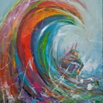 Umetnička slika Talas II slikar Ivan Vanja Milanović - tehnika ulje na platnu - format slike sa ramom 43x53 cm - bez rama 30x40 cm - Cena umetničke slike 11800 dinara - izgled slike bez rama Umetnička slika Talas II slikar Ivan Vanja Milanović - tehnika ulje na platnu - format slike sa ramom 43x53 cm - bez rama 30x40 cm - Cena umetničke slike 11800 dinara - izgled slike bez rama