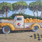 Umetnička slika kamion u dvorištu slikar Momčilo Momo Macanović - tehnika ulje na platnu - format slike sa ramom 67x87 cm - bez rama 50x70 cm - Cena umetničke slike  153400 dinara - izgled slike bez rama Umetnička slika kamion u dvorištu slikar Momčilo Momo Macanović - tehnika ulje na platnu - format slike sa ramom 67x87 cm - bez rama 50x70 cm - Cena umetničke slike 153400 dinara - izgled slike bez rama