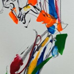 Umetnička slika Klovn 5 akademski slikar Dušan Rajšić - tehnika kombinovana ulje crtež na papiru - format slike bez rama 50x17 cm - Cena umetničke slike 7080 dinara - izgled slike bez rama Umetnička slika Klovn 5 akademski slikar Dušan Rajšić - tehnika kombinovana ulje crtež na papiru - format slike bez rama 50x17 cm - Cena umetničke slike 7080 dinara - izgled slike bez rama