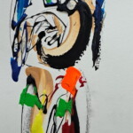 Umetnička slika Klovn 8 akademski slikar Dušan Rajšić - tehnika kombinovana ulje i crtež na papiru - format slike bez rama 50x17 cm - Cena umetničke slike 7080 dinara - izgled slike bez rama Umetnička slika Klovn 8 akademski slikar Dušan Rajšić - tehnika kombinovana ulje i crtež na papiru - format slike bez rama 50x17 cm - Cena umetničke slike 7080 dinara - izgled slike bez rama