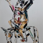 Umetnička slika Pnačo Vila akademski slikar Dušan Rajšić - tehnika kombinovana ulje crtež na papiru - format slike bez rama 50x35 cm - Cena umetničke slike 11800 dinara - izgled slike bez rama Umetnička slika Pnačo Vila akademski slikar Dušan Rajšić - tehnika kombinovana ulje crtež na papiru - format slike bez rama 50x35 cm - Cena umetničke slike 11800 dinara - izgled slike bez rama