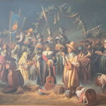 Umetnička slika Noćna straža slikar Goran Mitrović - ulje na platnu kaširano na lesonitu - format slike sa ramom 98x133 cm - bez rama 75x110 cm - Cena umetničke slike 377600 dinara - izgled slike bez rama Umetnička slika Noćna straža slikar Goran Mitrović - ulje na platnu kaširano na lesonitu - format slike sa ramom 98x133 cm - bez rama 75x110 cm - Cena umetničke slike 377600 dinara - izgled slike bez rama