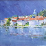 Umetnička slika motiv iz Boke 2 slikar Dragan Tasić - tehnika akril na lesonitu - format slike sa ramom 30x40 cm - bez rama 20x30 cm - Cena umetničke slike 6490 dinara - izgled slike bez rama Umetnička slika motiv iz Boke 2 slikar Dragan Tasić - tehnika akril na lesonitu - format slike sa ramom 30x40 cm - bez rama 20x30 cm - Cena umetničke slike 6490 dinara - izgled slike bez rama