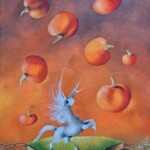 Umetnička slika Rodilo je rodilo XIII slikar Janoš Mesaroš - tehnika kombinovana pastel, ulje i lak - format slike sa ramom 86x66 cm - bez rama 70x50 cm - Cena umetničke slike 82600 dinara - izgled slike bez rama