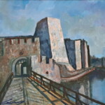 Umetnička slika Tvrđava 13 slikar Ivan Vanja milanović - tehnika ulje na platnu - format slike sa ramom 55x65 cm - bez rama 40x50 cm - Cena umetničke slike 17700 dinara - izgled slike bez rama Umetnička slika Tvrđava 13 slikar Ivan Vanja milanović - tehnika ulje na platnu - format slike sa ramom 55x65 cm - bez rama 40x50 cm - Cena umetničke slike 17700 dinara - izgled slike bez rama