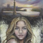 Umetnička slika Beograđanka 3 slikarka Ivana Milenković - tehnika ulje na platnu - format slike sa ramom 55x45 cm - bez rama 40x30 cm - Cena umetničke slike 18880 dinara - izgled slike bez rama Umetnička slika Beograđanka 3 slikarka Ivana Milenković - tehnika ulje na platnu - format slike sa ramom 55x45 cm - bez rama 40x30 cm - Cena umetničke slike 18880 dinara - izgled slike bez rama