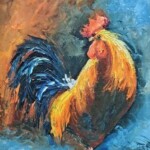 Umetnička slika Pevac 7 slikarka Vesna Cvetkov - tehnika ulje na kartonu - format slike sa ramom 40x34 cm - bez rama 24x18 cm - Cena umetničke slike 8260 dinara - izgled slike bez rama Umetnička slika Pevac 7 slikarka Vesna Cvetkov - tehnika ulje na kartonu - format slike sa ramom 40x34 cm - bez rama 24x18 cm - Cena umetničke slike 8260 dinara - izgled slike bez rama