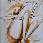 Umetnička slika Akt 1 slikar Dušan Rajšić- tehnika akril na platnu - format slike sa ramom 56x41 cm - bez rama 50x35 cm - Cena umetničke slike 14160 dinara - izgled slike bez rama Umetnička slika Akt 1 slikar Dušan Rajšić- tehnika akril na platnu - format slike sa ramom 56x41 cm - bez rama 50x35 cm - Cena umetničke slike 14160 dinara - izgled slike bez rama