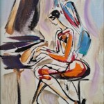 Umetnička slika Duet 1 slikar Dušan Rajšić-tehnika akril na platnu - format slike sa ramom 55x40 cm - bez rama 50x35 cm - cena umetničke slike 14160 dinara - izgled slike bez rama Umetnička slika duet 1 slikar Dušan Rajšić-tehnika akril na platnu - format slike sa ramom 55x40 cm - bez rama 50x35 cm - cena umetničke slike 14160 dinara - izgled slike bez rama