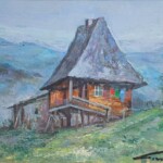 Umetnička slika Brvnara slikar Ivan Vanja Milanović - tehnika ulje na platnu - format slike sa ramom 54x64 cm - bez rama 40x50 cm - Cena umetničke slike 17700 dinara - izgled slike bez rama Umetnička slika Brvnara slikar Ivan Vanja Milanović - tehnika ulje na platnu - format slike sa ramom 54x64 cm - bez rama 40x50 cm - Cena umetničke slike 17700 dinara - izgled slike bez rama