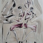 Umetnička slika Trio muzičara 1 tehnika akril na platnu - format slike bez rama 100x80 cm - Cena umetničke slike 64900 dinara - izgled slike bez rama Umetnička slika Trio muzičara 1 tehnika akril na platnu - format slike bez rama 100x80 cm - Cena umetničke slike 64900 dinara - izgled slike bez rama