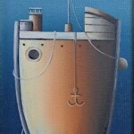 Umetnička slika Brod 1 slikarka Sandra Mitrović - tehnika ulje na platnu - format slike sa ramom 26x21 cm - bez rama 15x10 cm - Cena umetničke slike 14160 dinara - izgled slike bez rama Umetnička slika Brod 1 slikarka Sandra Mitrović - tehnika ulje na platnu - format slike sa ramom 26x21 cm - bez rama 15x10 cm - Cena umetničke slike 14160 dinara - izgled slike bez rama