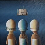 Umetnička slika Tri sorele slikarka Sandra Mitrović - tehnika ulje na platnu - format slike sa ramom 47x47 cm - bez rama 30x30 cm - Cena umetničke slike 44840 dinara - izgled slike bez rama Umetnička slika Tri sorele slikarka Sandra Mitrović - tehnika ulje na platnu - format slike sa ramom 47x47 cm - bez rama 30x30 cm - Cena umetničke slike 44840 dinara - izgled slike bez rama