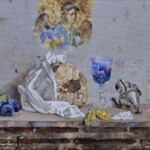 Umetnička slika Hleb slikar Milan Miletić - tehnika ulje na platnu - format slike sa ramom 56x61 cm - bez rama 35x40 cm - Cena umetničkih slika 112100 dinara - izgled slike bez rama Umetnička slika Hleb slikar Milan Miletić - tehnika ulje na platnu - format slike sa ramom 56x61 cm - bez rama 35x40 cm - Cena umetničkih slika 112100 dinara - izgled slike bez rama