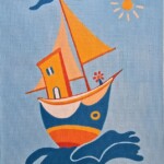 Umetnička slika Brod na moru slikarka Tijana Lazić - tehnika akril na platnu - format slike bez rama 29x24 cm - Cena umetničke slike 7080 dinara - izgled slike bez rama Umetnička slika Brod na moru slikarka Tijana Lazić - tehnika akril na platnu - format slike bez rama 29x24 cm - Cena umetničke slike 7080 dinara - izgled slike bez rama