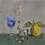 Umetnička slika Plava čaša slikar Milan Miletić - tehnika ulje na platnu - format slike bez rama 25x30 cm - Cena umetničke slike 64900 dinara - izgled slike bez rama Umetnička slika Plava čaša slikar Milan Miletić - tehnika ulje na platnu - format slike bez rama 25x30 cm - Cena umetničke slike 59000 dinara - izgled slike bez rama