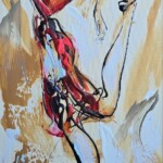 Umetnička slika Plesačica 6 slikar Dušan Rajšić – tehnika akril na platnu – format slike sa ramom 66×36 cm – bez rama 60×30 cm – Cena umetničke slike 16.520 dinara – uz sertifikat – izgled slike bez rama Umetnička slika Plesačica 6 slikar Dušan Rajšić – tehnika akril na platnu – format slike sa ramom 66×36 cm – bez rama 60×30 cm – Cena umetničke slike 16.520 dinara – uz sertifikat – izgled slike bez rama