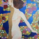 Umetnička slika Akt u cveću 2 – slikar Duško Trifunović, tehnika ulje na platnu, format bez rama 100×80 cm, sertifikat autentičnosti, cena 70.800 RSD - izgled slike bez rama Umetnička slika Akt u cveću 2 – slikar Duško Trifunović, tehnika ulje na platnu, format bez rama 100×80 cm, sertifikat autentičnosti, cena 70.800 RSD - izgled slike bez rama