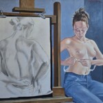 Umetnička slika Slika u nastajanju 1 – slikar Duško Trifunović – tehnika ulje na platnu – format slike bez rama 100×80 cm – cena umetničke slike 70 800 dinara – izgled slike bez rama Umetnička slika Slika u nastajanju 1 – slikar Duško Trifunović – tehnika ulje na platnu – format slike bez rama 100×80 cm – cena umetničke slike 70 800 dinara – izgled slike bez rama