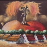 Umetnička slika Braon rapsodija I – slikar Janoš Mesaroš – tehnika slikanja kombinovana lak–pastel – format slike bez rama 25×35 cm, sa ramom 43×55 cm – cena umetničke slike 35.400 dinara – luksuzno uramljena – sertifikat – izgled slike bez rama Umetnička slika Braon rapsodija I – slikar Janoš Mesaroš – tehnika slikanja kombinovana lak–pastel – format slike bez rama 25×35 cm, sa ramom 43×55 cm – cena umetničke slike 35.400 dinara – luksuzno uramljena – sertifikat – izgled slike bez rama