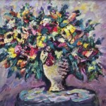 Umetnička slika Vaza sa cvećem 4 – slikar Dragan Kunić – tehnika slikanja ulje na platnu – format slike bez rama 50×60 cm, sa ramom 65×75 cm – cena umetničke slike 33.040 dinara – luksuzno uramljena – sertifikat – izgled slike bez rama Umetnička slika Vaza sa cvećem 4 – slikar Dragan Kunić – tehnika slikanja ulje na platnu – format slike bez rama 50×60 cm, sa ramom 65×75 cm – cena umetničke slike 33.040 dinara – luksuzno uramljena – sertifikat – izgled slike bez rama