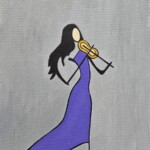 Umetnička slika Violina – slikarka Tijana Lazić – tehnika slikanja akril na platnu – format slike bez rama 24×18 cm – cena umetničke slike 4.130 dinara – sertifikat – izgled slike bez rama Umetnička slika Violina – slikarka Tijana Lazić – tehnika slikanja akril na platnu – format slike bez rama 24×18 cm – cena umetničke slike 4.130 dinara – sertifikat – izgled slike bez rama