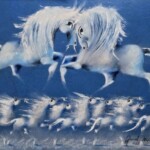 Umetnička slika slikar Janoš Mešaroš Trka II – tehnika slikanja: kombinovana pastel-ulje tehnika – format slike sa ramom 56×66 cm – bez rama 40×50 cm – Cena umetničke slike: 70.800 dinara – luksuzno uramljena i sa sertifikatom autentičnosti – prikaz izgleda slike bez rama Umetnička slika slikar Janoš Mešaroš Trka II – tehnika slikanja: kombinovana pastel-ulje tehnika – format slike sa ramom 56×66 cm – bez rama 40×50 cm – Cena umetničke slike: 70.800 dinara – luksuzno uramljena i sa sertifikatom autentičnosti – prikaz izgleda slike bez rama